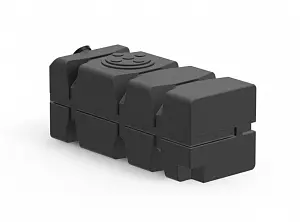 Пластиковая емкость горизонтальная FG-1000 (160 мм) (Черный) 2